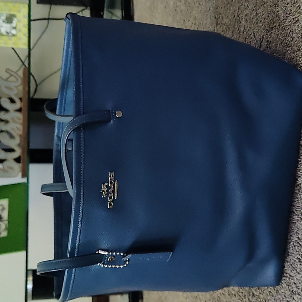 Coach cross-grain Large taxi tote